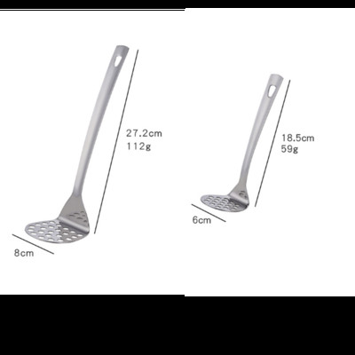 1/2 buc Concasor de cartofi din oțel inoxidabil piure neted de cartofi, fructe, legume, presă, concasor, instrument de bucătărie