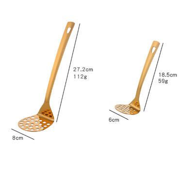 1/2 buc Concasor de cartofi din oțel inoxidabil piure neted de cartofi, fructe, legume, presă, concasor, instrument de bucătărie