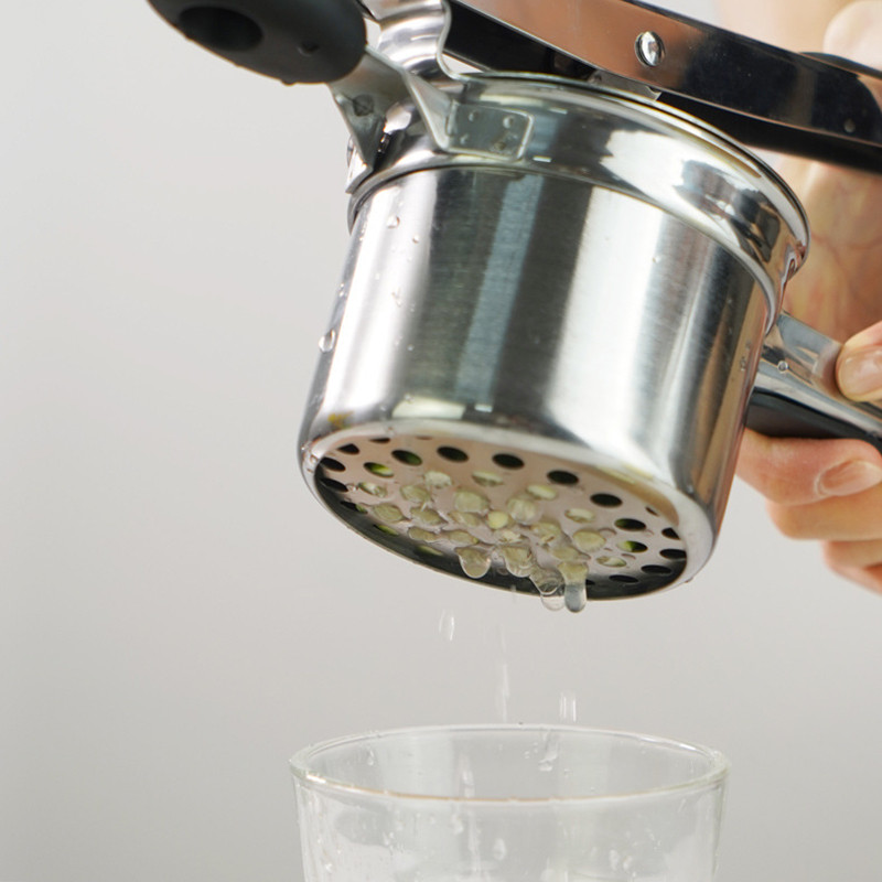 Rezač za krumpir, gnječilica za krumpir s 3 izmjenjiva diska za lagani i pahuljasti pire krumpir, voće, povrće, dječju hranu