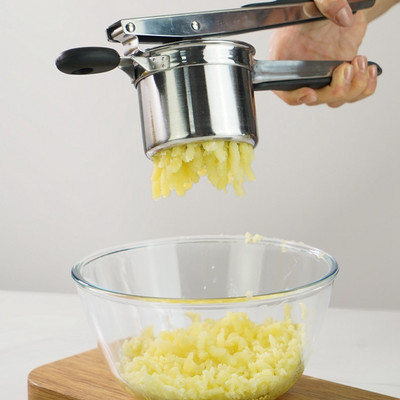 Potato Ricer, Potato Mash με 3 εναλλάξιμους δίσκους για ελαφρύ και αφράτο πουρέ πατάτας, φρούτα, λαχανικά, βρεφικές τροφές