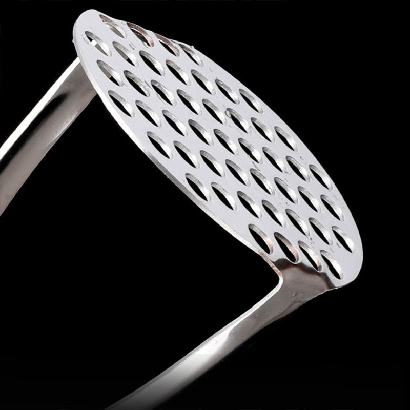 Rankinis nerūdijančio plieno bulvių smulkintuvas, nešiojamas kūdikių maistui, vaisiams, bananams, kepimui