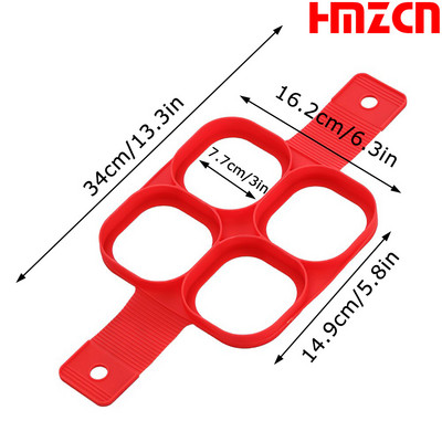 Inel pentru clătite cu ouă, matriță antiaderentă pentru prepararea de clătite, mașină de gătit ouă din silicon, formatoare de ouă prăjite, forme pentru omlete, accesorii pentru coacere în bucătărie
