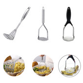 Presă pentru piure de cartofi din oțel inoxidabil Mașină de zdrobire pentru cartofi dulci Mașină pentru piure de dovleac Mașină pentru prepararea de suc pentru piure de orez Ustensile de bucătărie