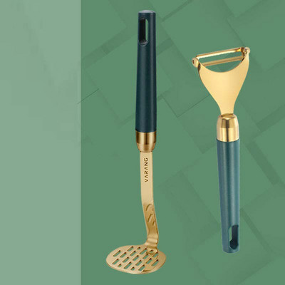 Roostevabast terasest kartulipuder Imikutoidupuder puu-köögiviljatööriistad Köögividinad Aksessuaarid Toiduvalmistamine Köögitarbed