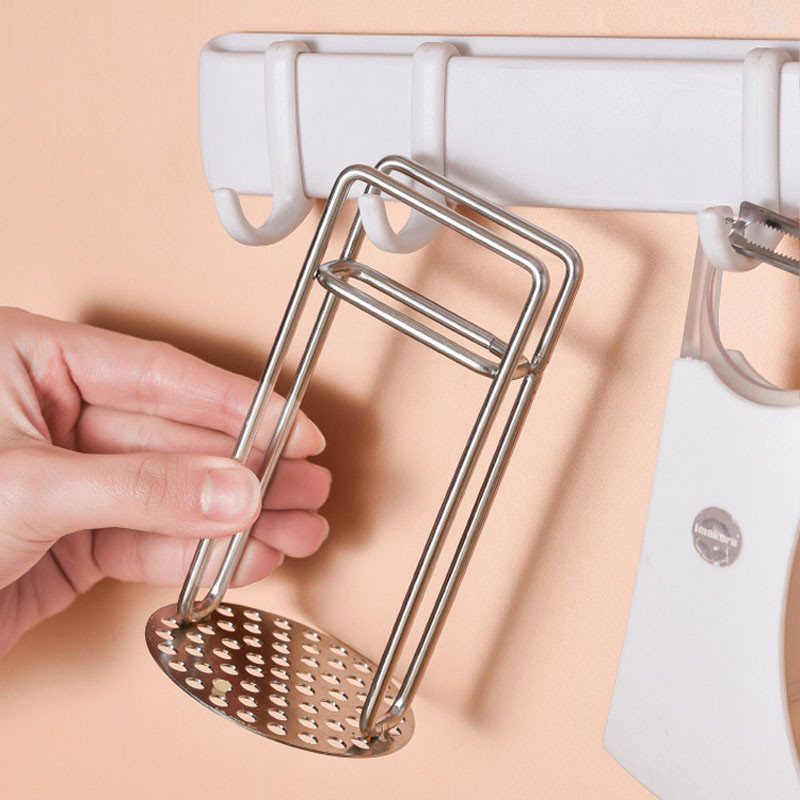 304 Nerūdijančio plieno bulvių grūstuvas Buitinis česnakų trintuvas Virimo įrankiai Virtuvės prietaisai ir priedai Virtuvės reikmenys