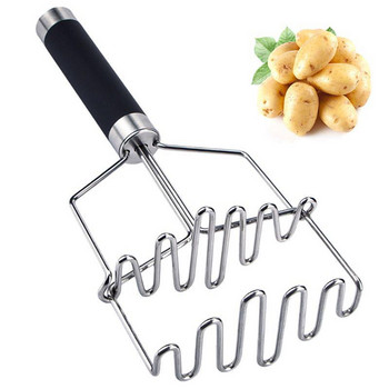 1 τμχ Potato Masher πολλαπλών χρήσεων από ανοξείδωτο ατσάλι Cooking Masher Kitchen Masher Creative Fruit Vegetable Baking Tools for Kitchen