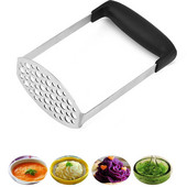 1 vnt. nerūdijančio plieno bulvių grūstuvas Violetinė bulvių grūstuvė vaisiams ir daržovėms Įrankiai Virtuvės prietaisų priedai