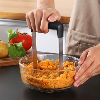 1 ΤΕΜ. Αξεσουάρ Gadget κουζίνας από ανοξείδωτο ατσάλι πουρέ πατάτας