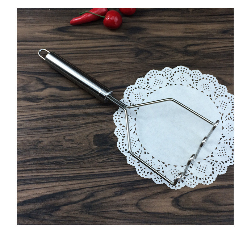 2 buc. Gadgets de bucătărie din oțel inoxidabil Maser de cartofi ondulat Presă de cartofi Accesorii pentru unelte de bucătărie