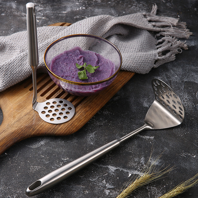 304 Rozsdamentes acél burgonya iszap présgép Burgonyapürés Ricer Gyümölcs Zöldség Eszközök Konyhai eszközök 2 stílus