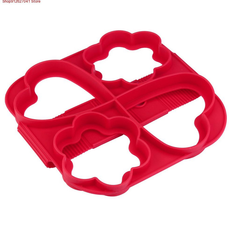 4 ertmių blynų kepimo aparatas Fantastiškas greitas ir paprastas būdas tobulai gaminti Silikono formų konditerijos įrankiai Nauji pyragų priedai