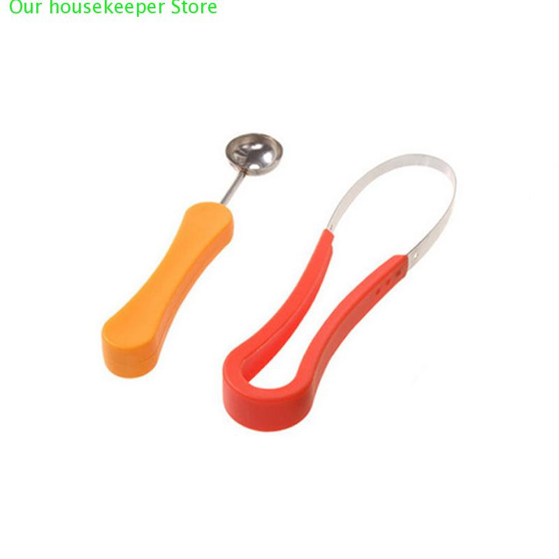 3 kom/lot višenamjenski kreativni pladanj s voćem izrezbareni Dig the Ball Control Device Control Trodijelni alati za kopanje dinje