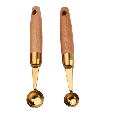 2tk puidust varrega puuviljalusikad arbuusi kaevamiskulbid Köögitööriistad