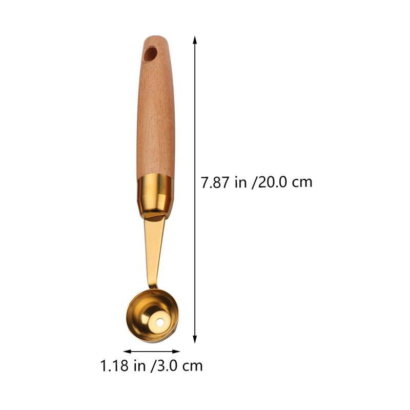 2tk puidust varrega puuviljalusikad arbuusi kaevamiskulbid Köögitööriistad