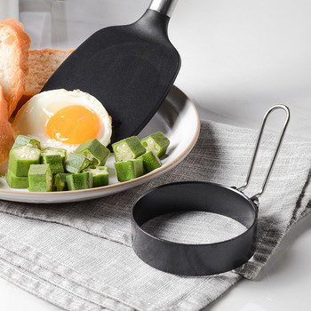 Μη κολλητική επίστρωση παχύρρευστη στρογγυλή επαγγελματική σετ ομελετοποιίας χάμπουργκερ φόρμα μπουρεκάκια συσκευές μαγειρέματος εργαλεία αυγών