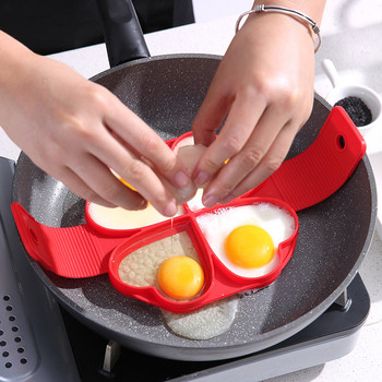 Машина за палачинки с незалепващо покритие Инструмент за готвене Машина за яйчени пръстени Палачинки Тиган със сирене Обърнете формата за яйца Кухненски аксесоари за печене Дропшиппинг