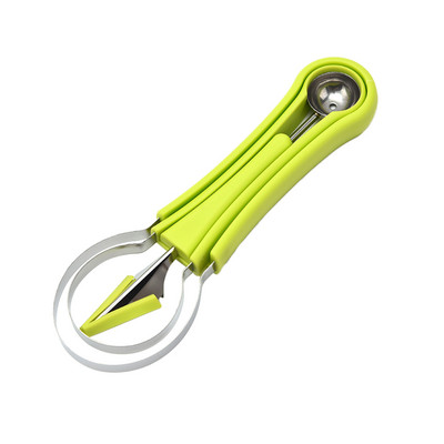 1 vnt. Daržovių Vaisių Nerūdijančio plieno Dekoratyvinis pjovimo peilis Vaisių pjaustytuvas Vaisių dekoratorius Kasti šaukštas Vaisių pjaustymo įrankių rinkinys