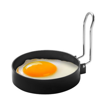 Φόρμα αυγών στρογγυλή μεταλλική σιδερένια ομελέτα Αυγά δαχτυλίδι Εργαλεία κουζίνας Gadgets για ευκολία κουζίνας Αξεσουάρ μαγειρικής