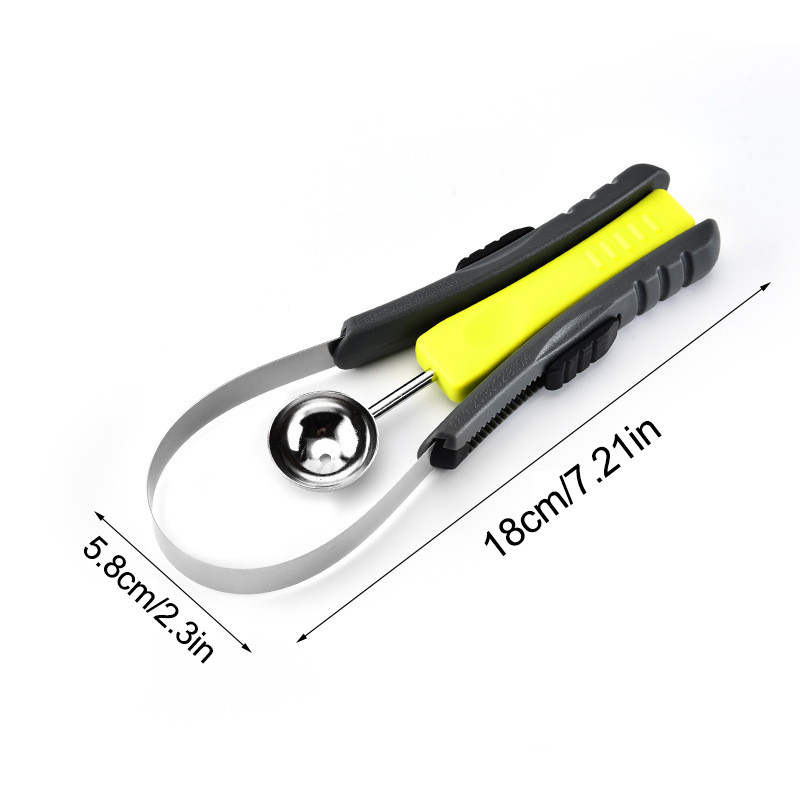 2 u 1 lopatica za voće od nehrđajućeg čelika, višenamjenski separator pulpe, kuhinjski alati