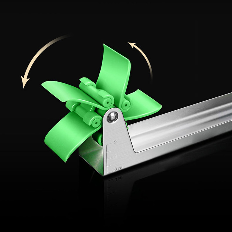 Rezač za lubenicu Dizajn vjetrenjača od nehrđajućeg čelika Cut Lubenica Kuhinjski pribor Rezač za salatu Voće Kuhinjski pribor