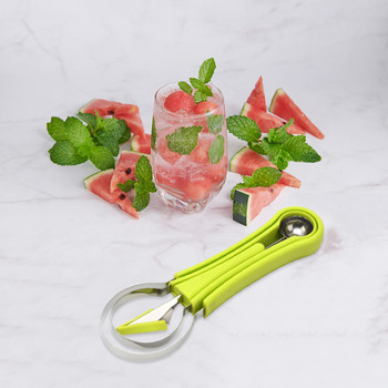 Κόφτης καρπούζι Σούπα Φρούτα μαχαίρι σκάλισμα φρούτων Σκάψιμο σέσουλα πεπόνι διαχωριστικό εργαλεία Εργαλεία κοπής λαχανικών Συσκευές κουζίνας