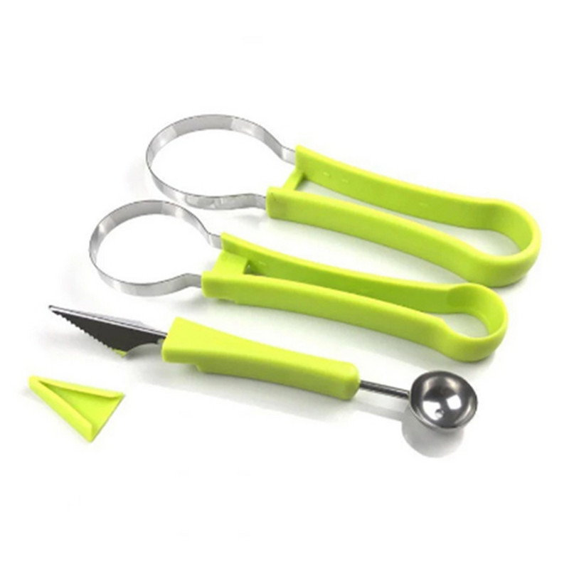 Rezač za lubenicu Lopatica Nož za rezbarenje voća Lopatica za kopanje voća Alati za odvajanje dinje Rezač povrća Rekviziti Kuhinjski gadgeti