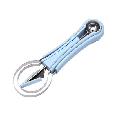 Naujas daržovių vaisių nerūdijančio plieno dekoratyvinis pjaustymo peilis vaisių pjaustytuvas Vaisių dekoratorius kasti šaukštas vaisių pjaustymo įrankių rinkinys