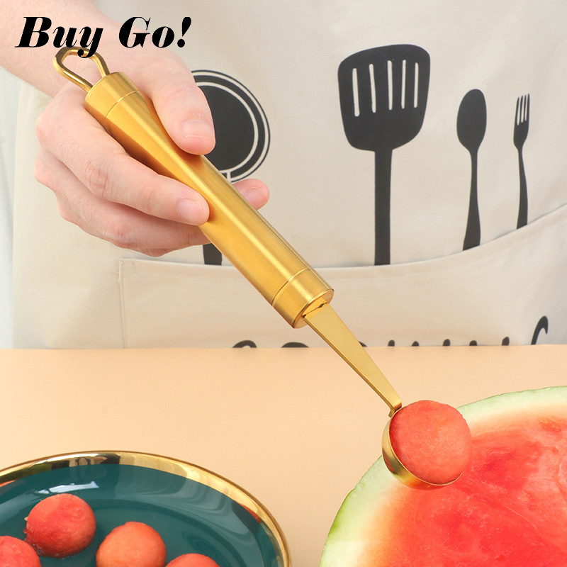 Kuglica za lubenicu od nehrđajućeg čelika Žlica za voće Žlica za sladoled Sorbet Alat za kuhanje Kuhinjski dodaci Gadgeti
