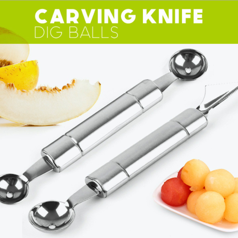 Asortiman voća Set noževa za rezbarenje Lopta za blanjanje dinja Žlica za sladoled Žlica za lubenicu Kuhinjski dodaci Oprema Alati za rezanje