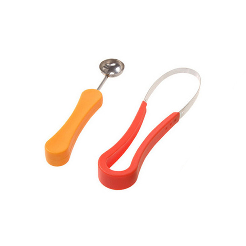 3 vnt./stal. Daugiafunkcinis kūrybinis vaisių lėkštė raižytas „Dig The Ball“ valdymo įtaiso valdymas Trijų dalių kantalupės kasimo mėsos įrankiai