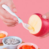 Višenamjenska keramička žlica za hranjenje beba i struganje jabuka, žlica za struganje voća