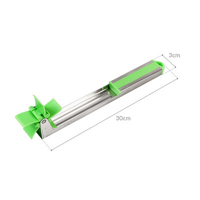 Novi 2021. Rezač lubenice Dizajn vjetrenjača od nehrđajućeg čelika Naprave za kućnu kuhinju Rezanje salate od lubenice Rezač voća Alat za sjeckanje