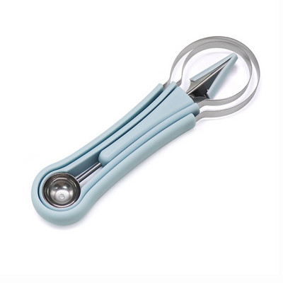 3PCS/SET Višenamjenska lopatica za voće, lubenica, žlica za sladoled, DIY lopatica, originalnost, kuhinjski dodaci i dodaci