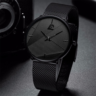 reloj hombre Watches Mens 2022 Minimalist Men`s Fashion Ultra-thin Watch Simple Men Business Quartz Wristwatch relogio masculino
