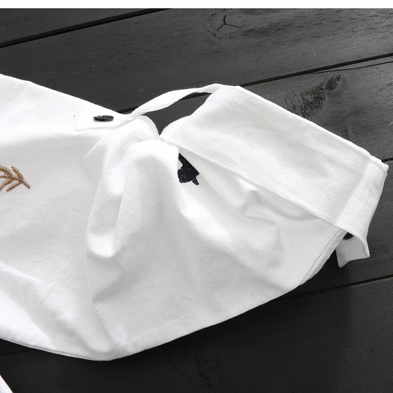 Ženske široke duge bijele košulje s pamučnim vezom veće veličine 2019. proljeće jesen NOVE ležerne ženske bluze prekomjerne ženske majice