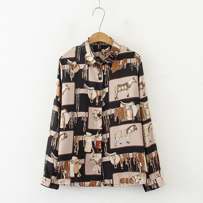 Proljeće 2020., ženske bluze, vintage ulična odjeća, ležerna labava, rastezljive elastične košulje, košulja dugih rukava s otvorenim ovratnikom