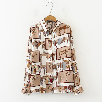 Proljeće 2020., ženske bluze, vintage ulična odjeća, ležerna labava, rastezljive elastične košulje, košulja dugih rukava s otvorenim ovratnikom