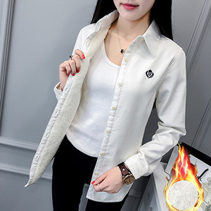 Plius aksominiai stori rudens žiemos nauji moteriški palaidinė Plona kvadratinė apykakle moteriški solidūs šilti marškinėliai ilgomis rankovėmis