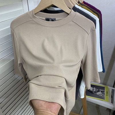 Ежедневна дамска блуза с 3/4 ръкави и овално деколте