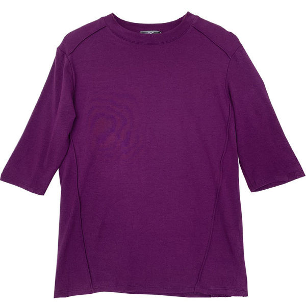 Ежедневна дамска блуза с 3/4 ръкави и овално деколте 