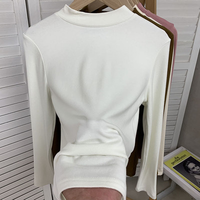 Jesensko-proljetna ženska bluza clean model