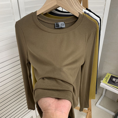 Švaraus modelio kelių spalvų prigludusi palaidinė