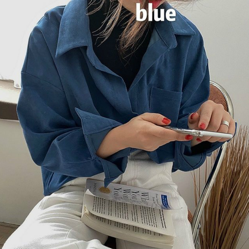 Női blúz Elegáns, magányos ujjú őszi elegáns irodai női felsők divatos koreai Népszerű, egyszerű, teljesen egyező női ruházati ingek