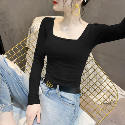 Bluza de dama cu decolteu patrat in mai multe culori