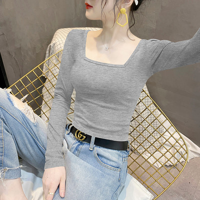 Bluza de dama cu decolteu patrat in mai multe culori