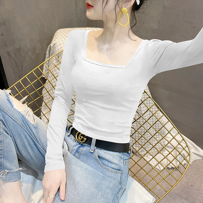 Bluza de dama cu decolteu patrat in mai multe culori