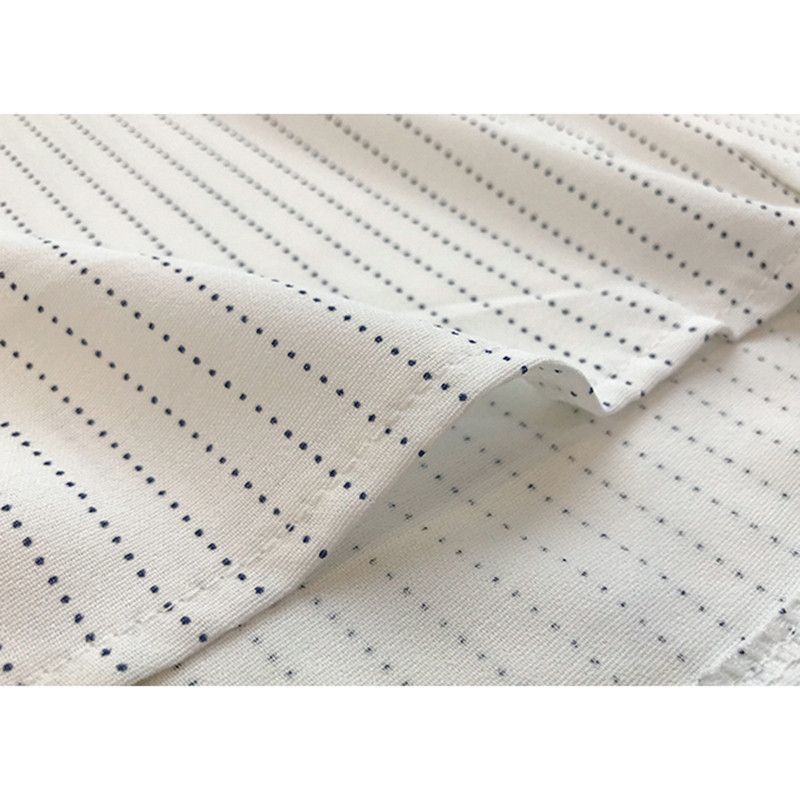 Cămașă cu tunică Bluză cu jumătate de mânecă pentru femei Topuri cu rever Bluze casual cu dungi 2020 Toamna pentru femei Bluze #56