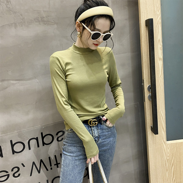 Moteriška laisvalaikio palaidinė žema polo apykakle