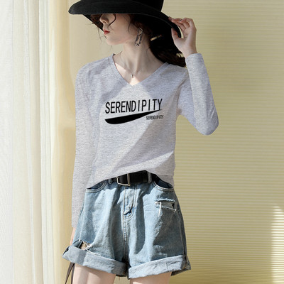 Широк модел дамска блуза с щампа