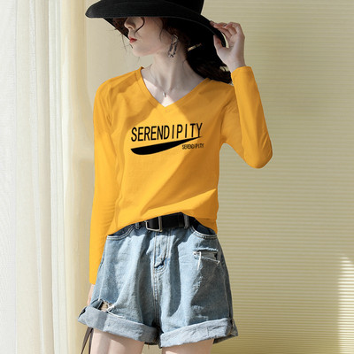 Широк модел дамска блуза с щампа